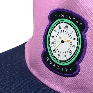 Foto 5 | Gorra Snapback Sarosa Clk14 Rosa Reloj Bordado