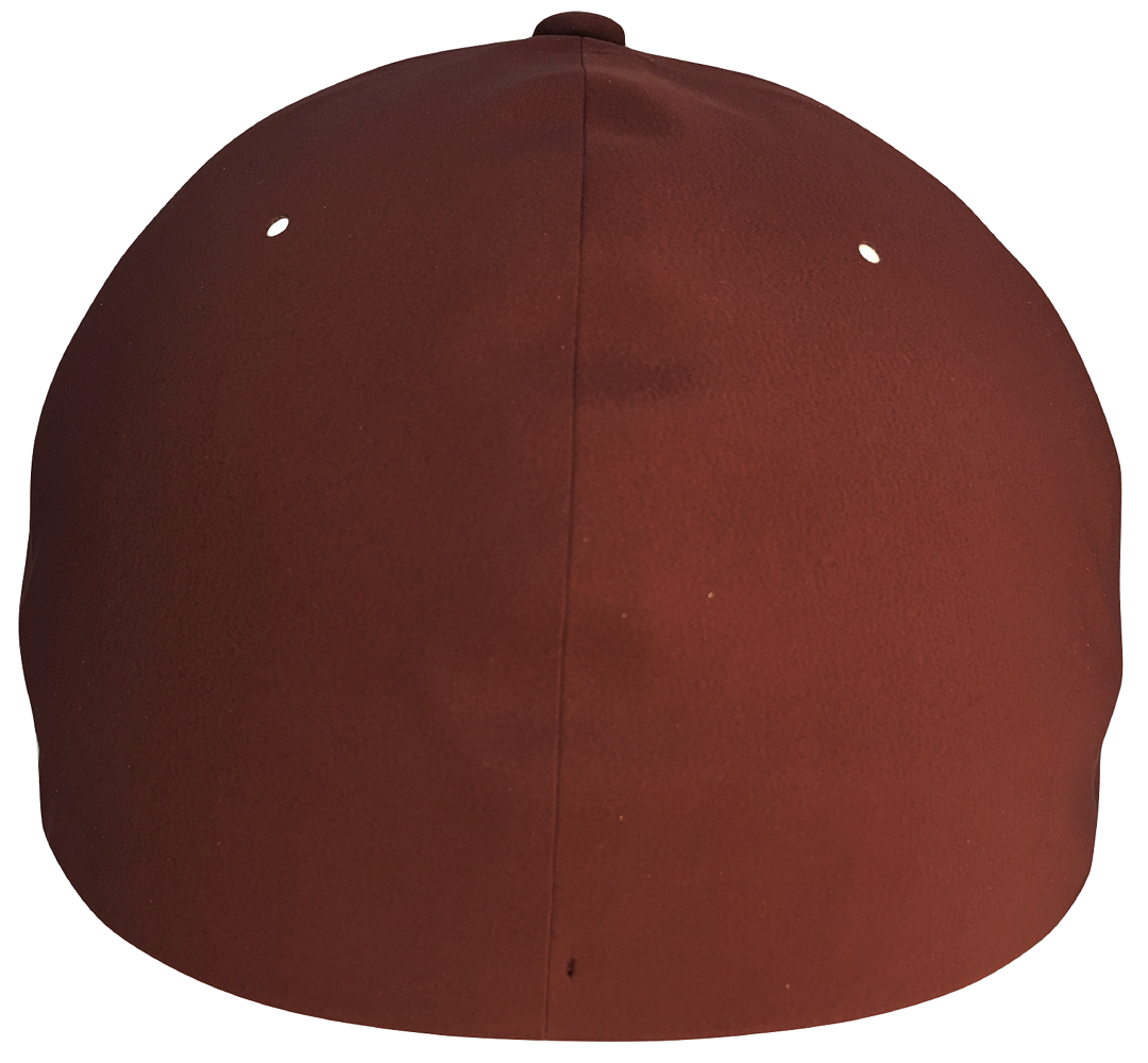 Foto 5 pulgar | Gorra Flexfit Cerrada Delta color Vino