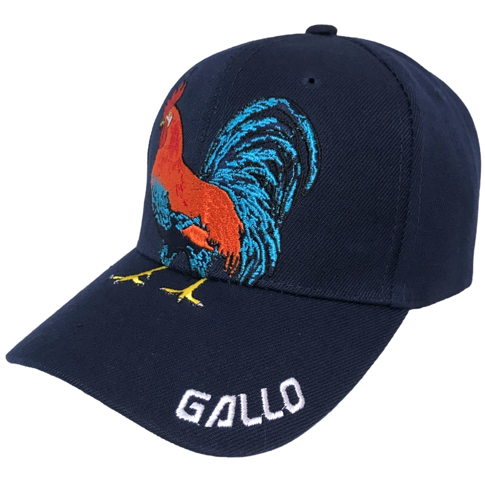 Foto 4 pulgar | Gorra Genérica Gallo color Azul para Hombre