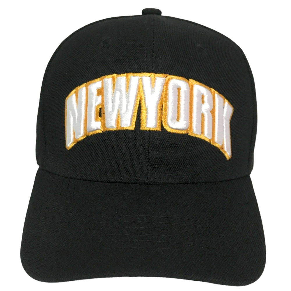 Gorra Bordada Ciudades color Negro New York