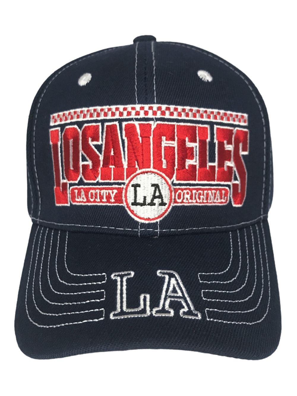 Foto 1 | Gorra Bordada Ciudades color Azul Oscuro Los Ángeles