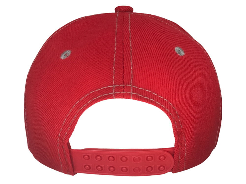 Foto 5 pulgar | Gorra Bordada Económica Los Ángeles Genérica color Rojo