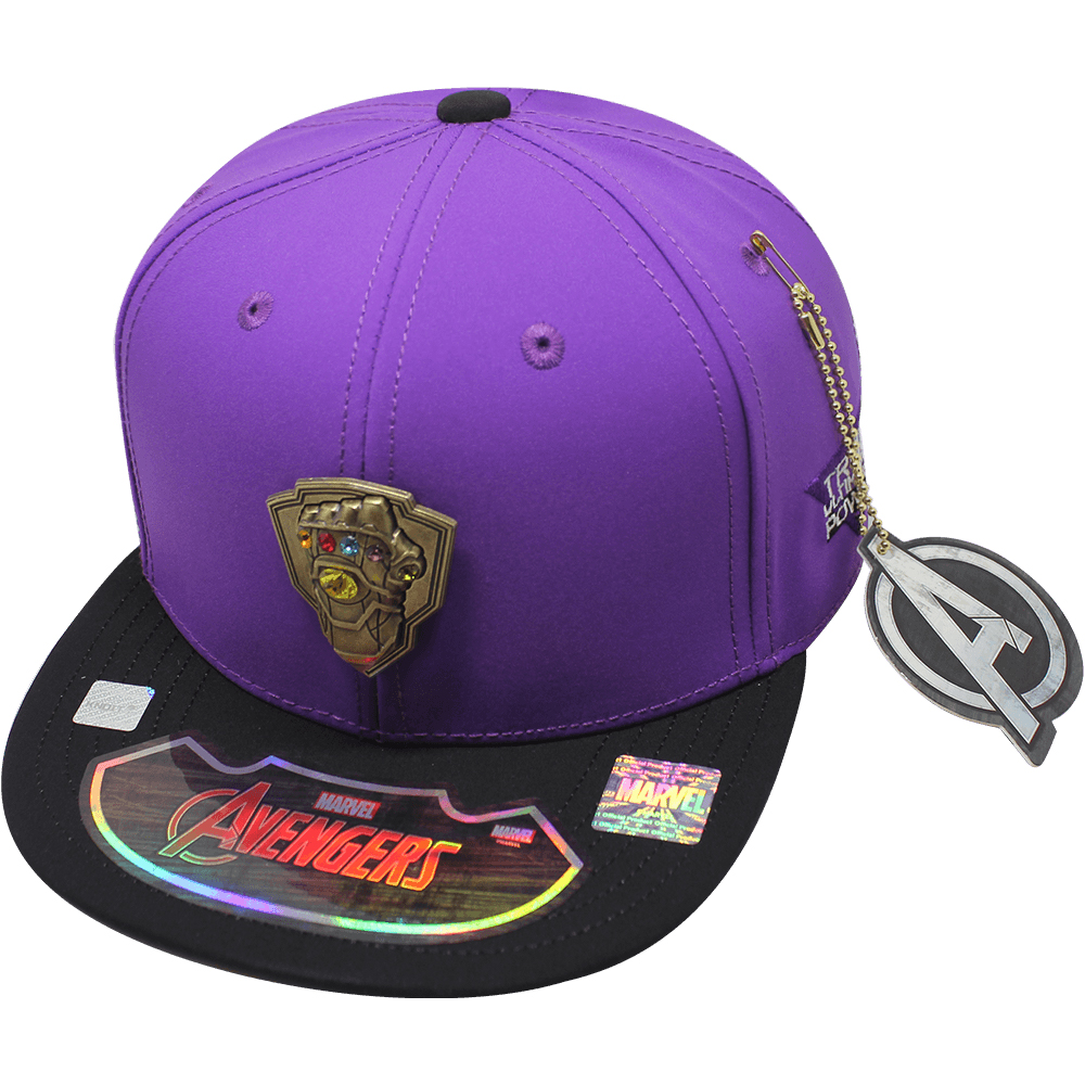 Foto 2 pulgar | Gorra Marvel Thanos color Morado