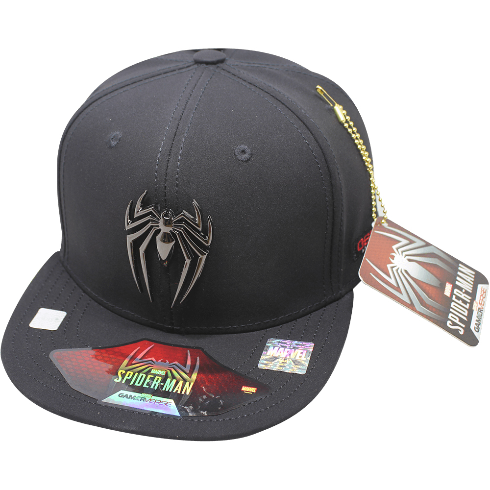 Foto 2 pulgar | Gorra Marvel Spider-man Cromado Niño 54 cm color Negro