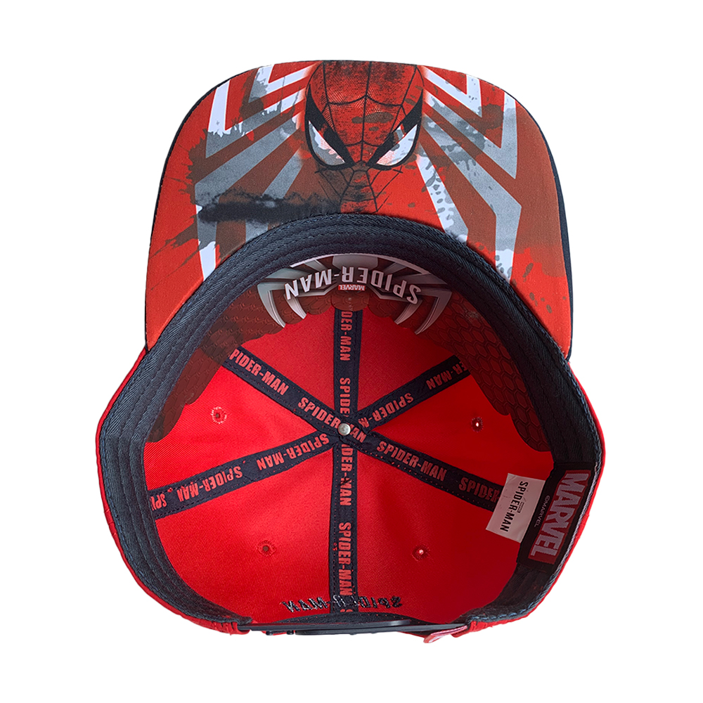 Foto 7 pulgar | Gorra Marvel Spider-man Cromado Niño 54 cm color Negro