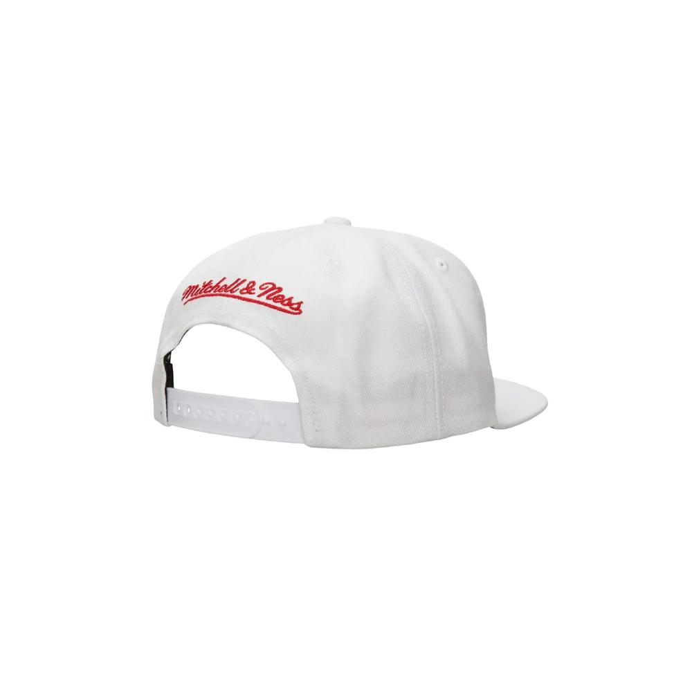 Foto 4 pulgar | Gorra Mitchell & Ness Chicago Bulls 91 Champs Hwc Nba Basquetbol Color Blanco