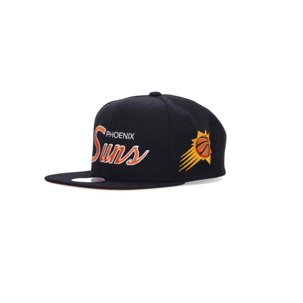 Foto 2 pulgar | Gorra Mitchell & Ness Team Script 2.0 Phoenix Suns Nba Basquetbol Color Negro