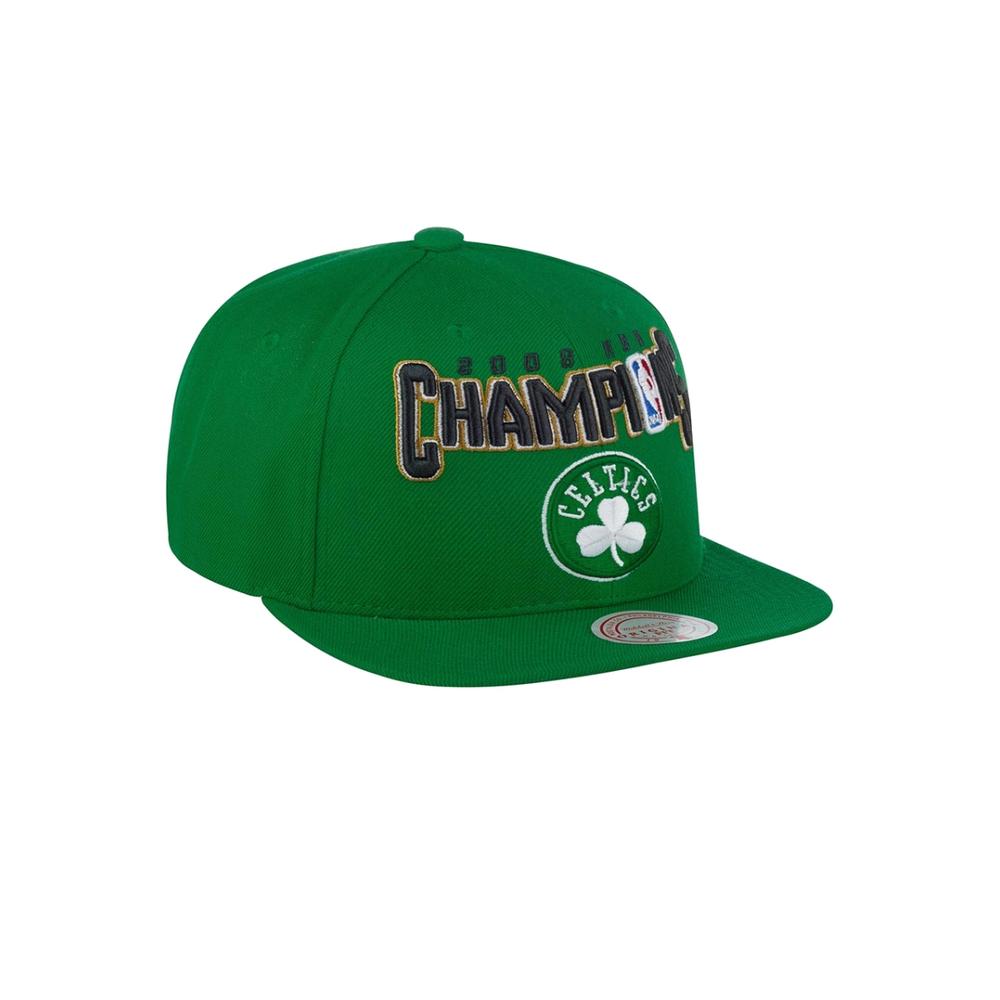 Foto 2 pulgar | Gorra Mitchell & Ness 08 Champs Hwc Boston Celtics Nba Basquetbol Color Verde