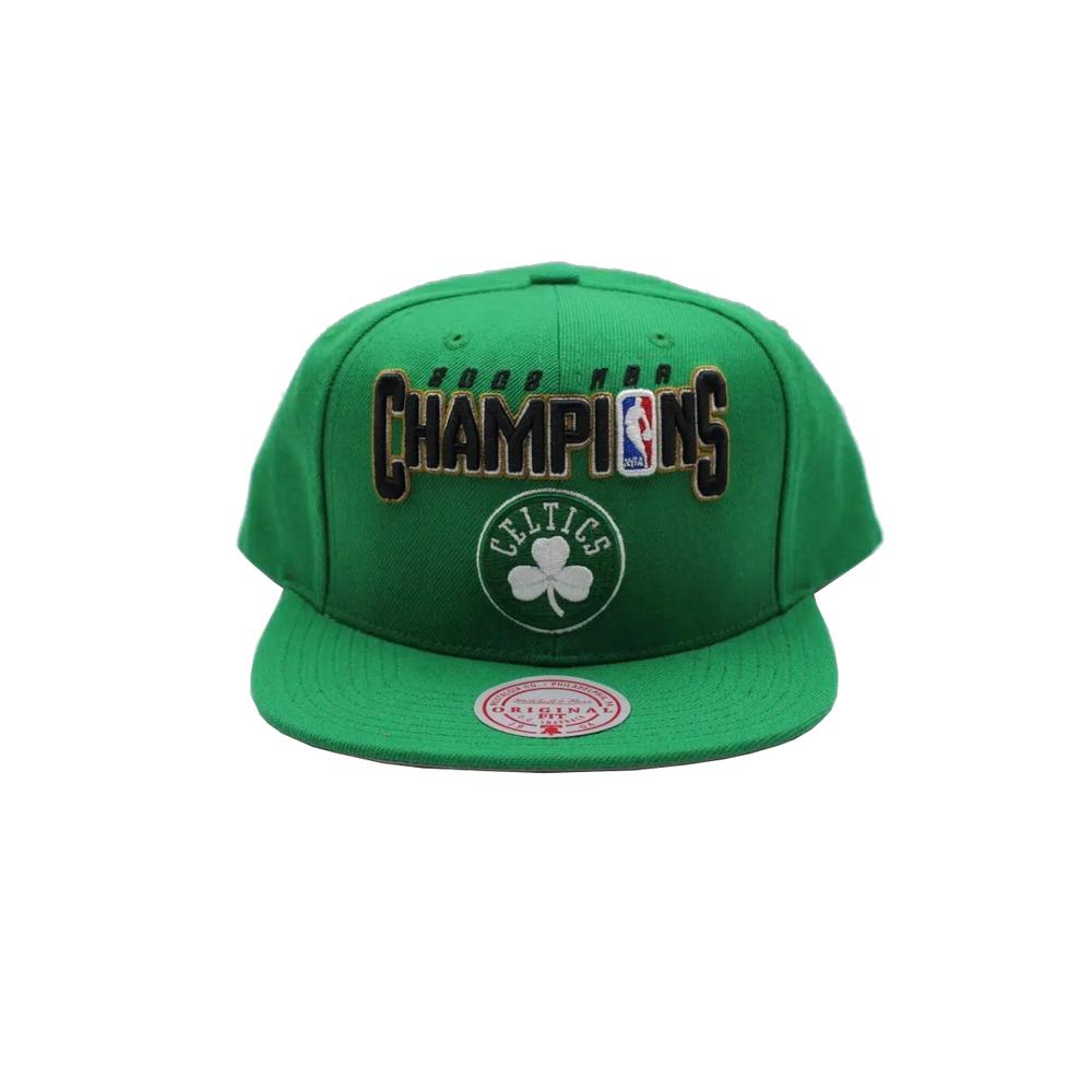 Foto 3 pulgar | Gorra Mitchell & Ness 08 Champs Hwc Boston Celtics Nba Basquetbol Color Verde