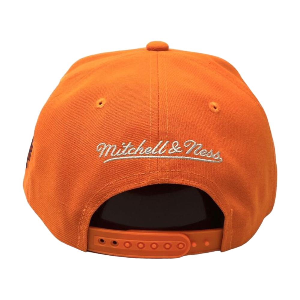 Foto 4 pulgar | Gorra Mitchell & Ness Phoenix Suns Half N Half Basquetbol Nba Color Naranja