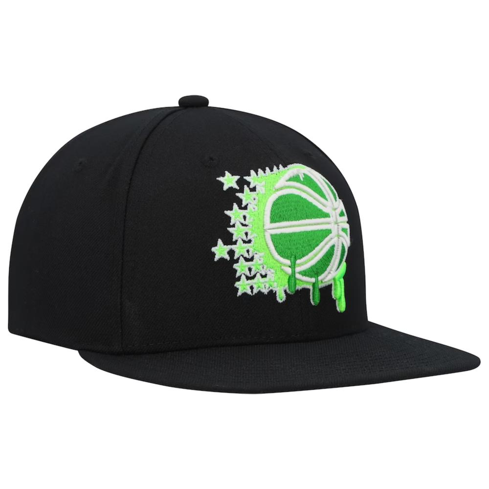 Foto 2 pulgar | Gorra Mitchell & Ness Orlando Magic Slime Drip Basquetbol Nba Color Negro