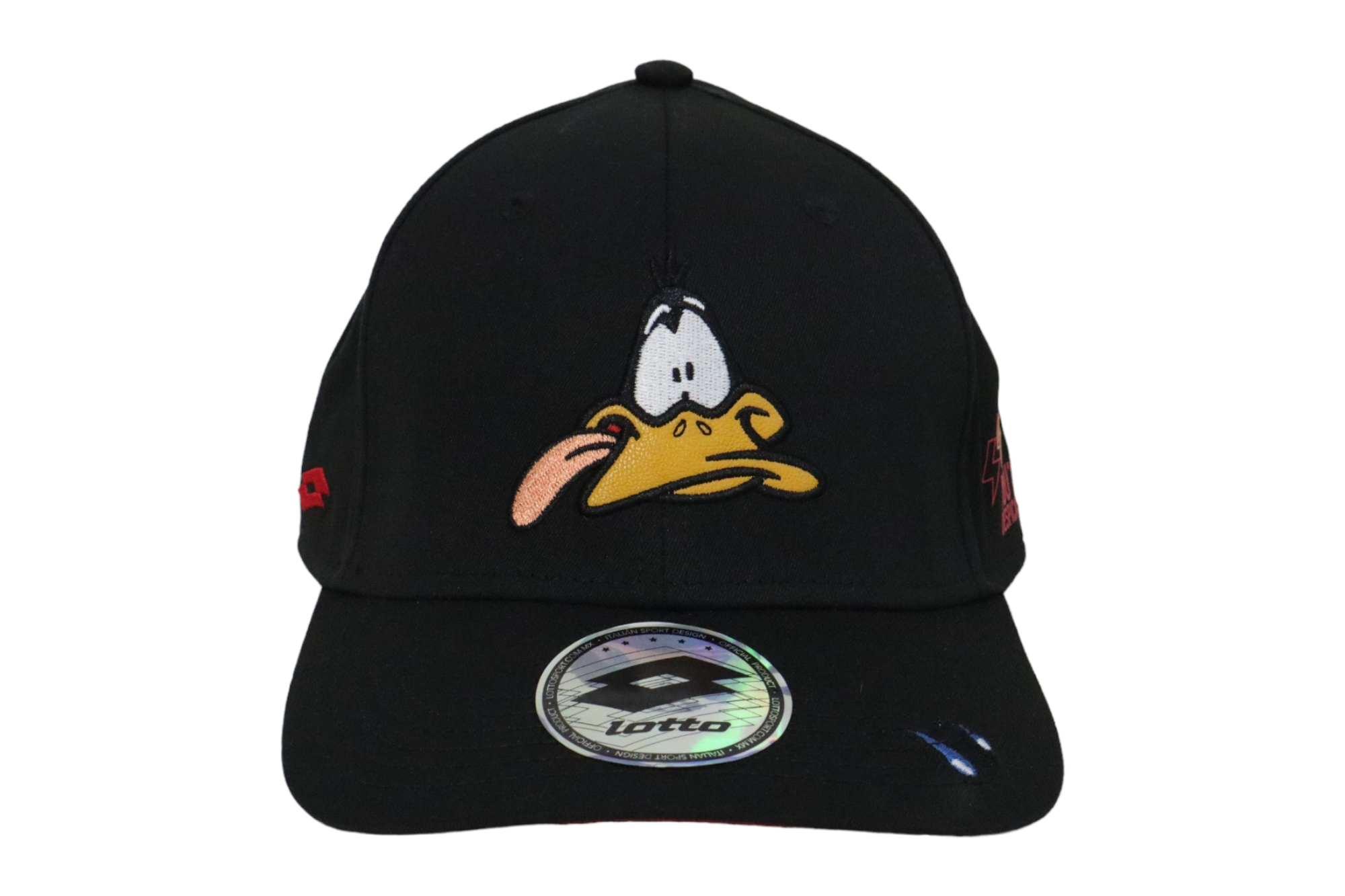 Gorra Lotto de Pato Lucas color Negro Unisex