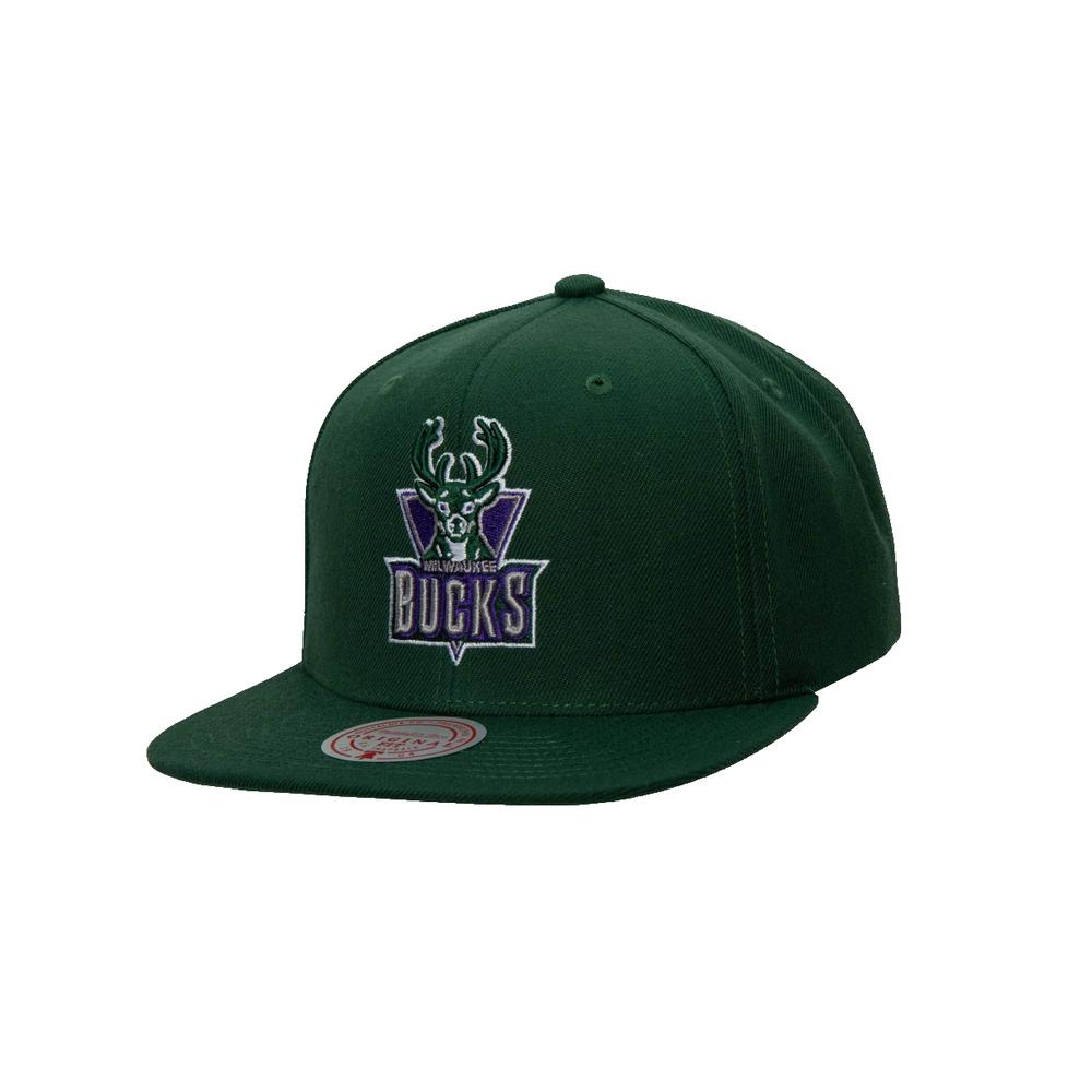 Foto 2 pulgar | Gorra para Caballero Mitchell & Ness Milwaukee Bucks Color Verde