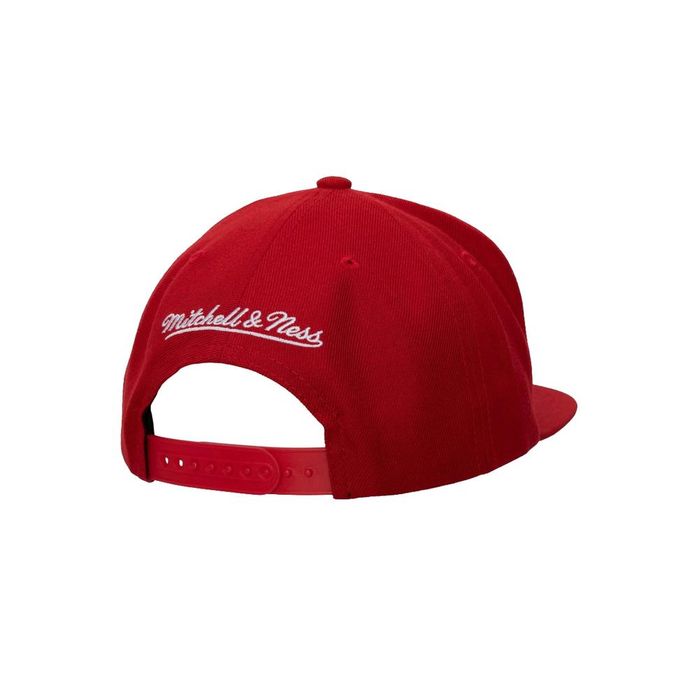 Foto 3 pulgar | Gorra Mitchell & Ness Hwc Miami Heat Rojo