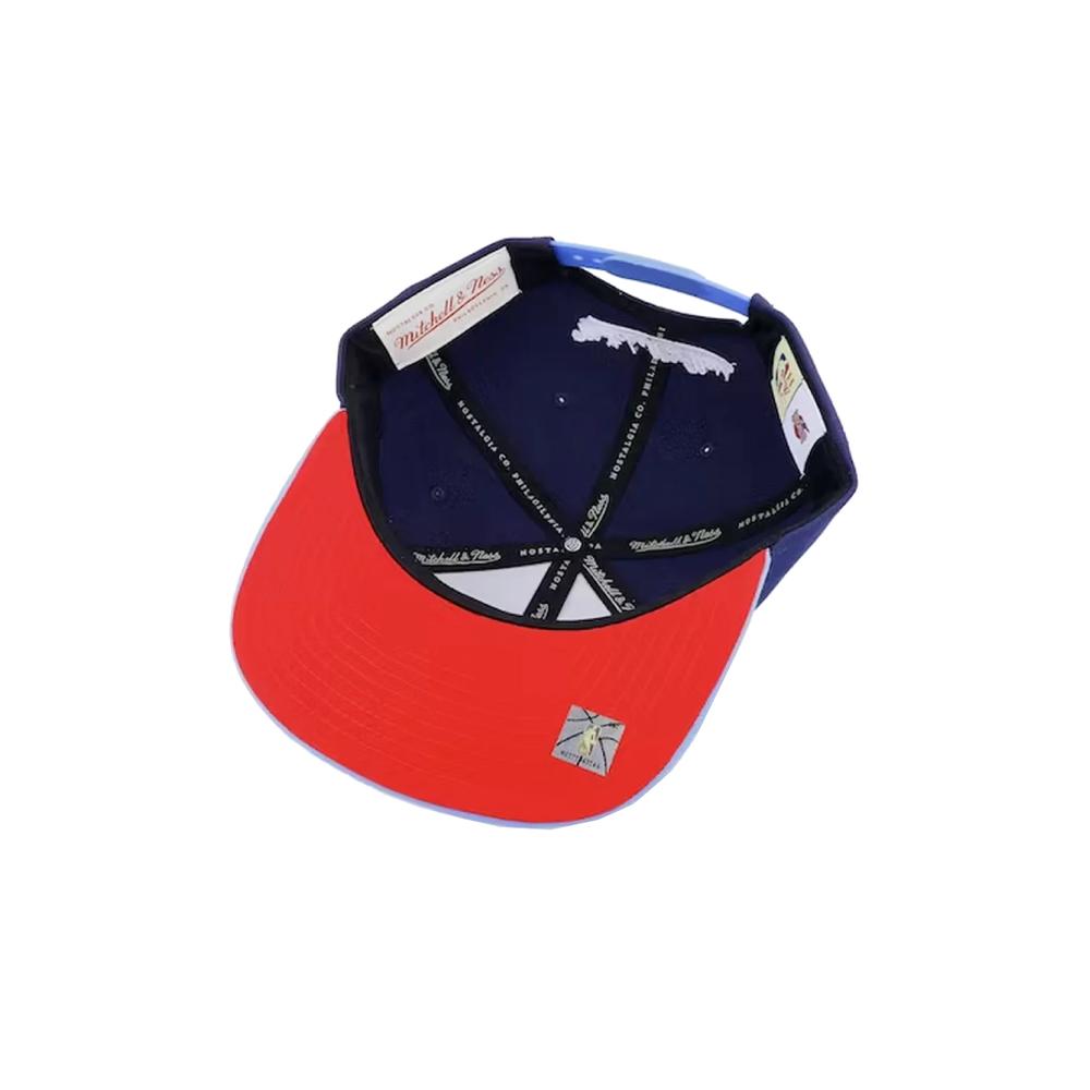 Foto 4 pulgar | Gorra Mitchell & Ness Houston Rockets Core Basic Hwc Nba Purpura