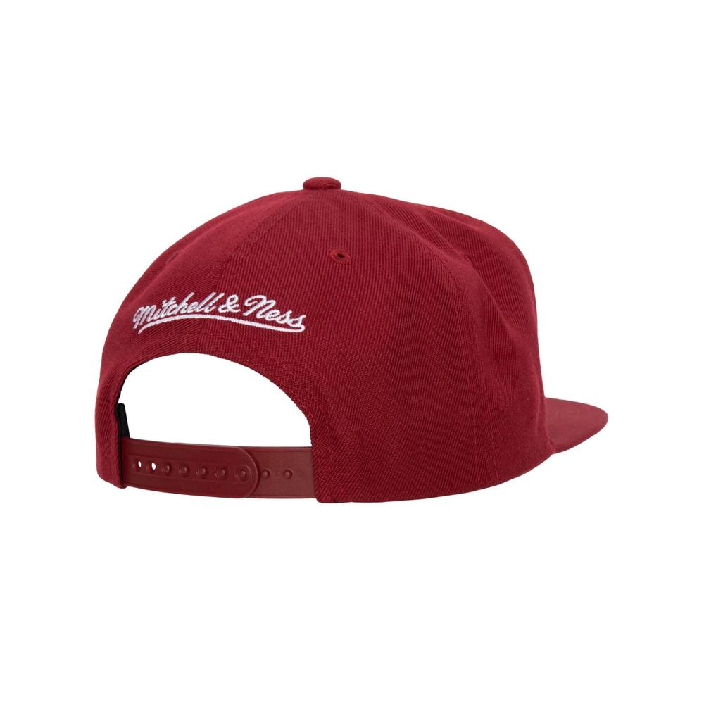 Foto 3 pulgar | Gorra Mitchell & Ness Snapback Miami Heat Rojo