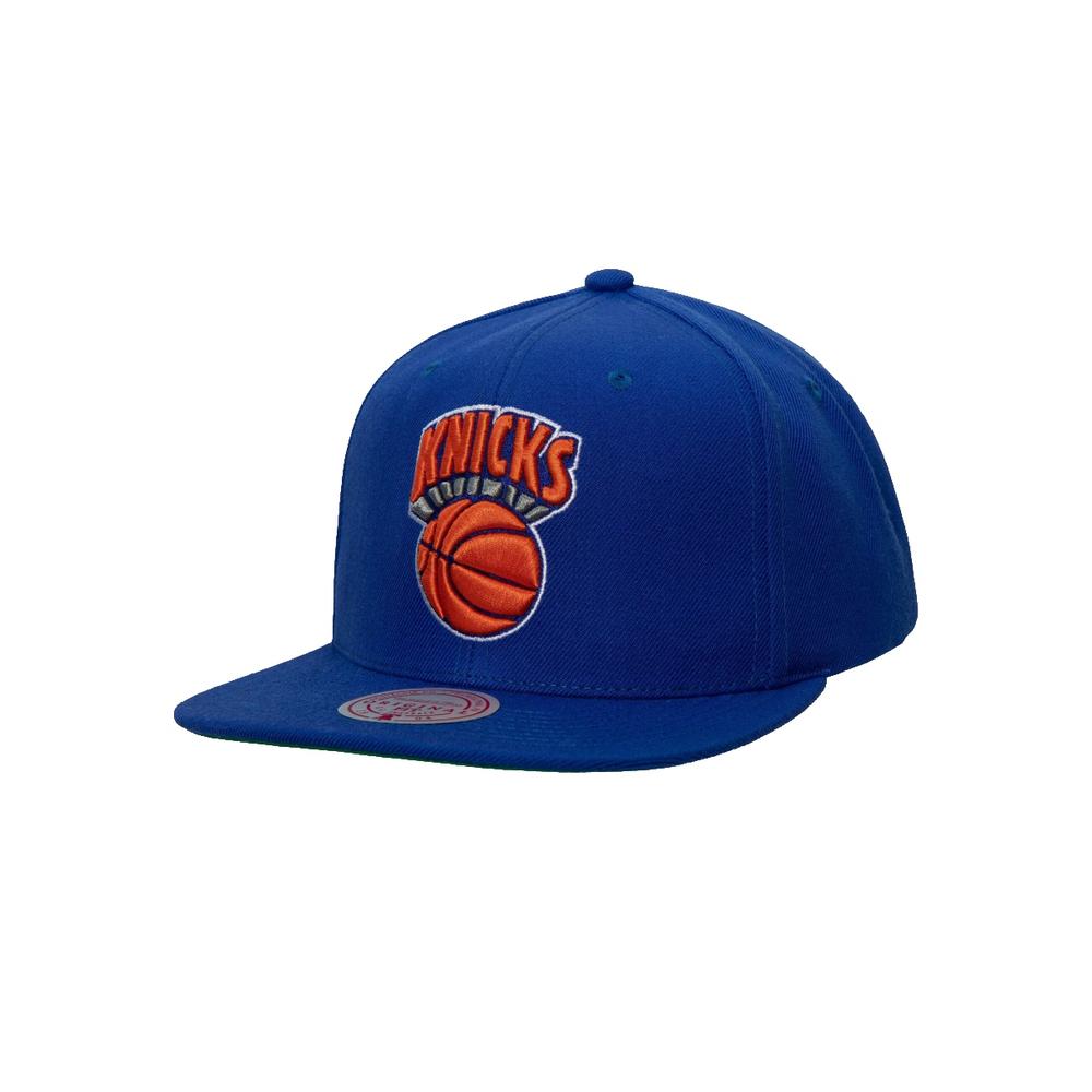 Foto 2 pulgar | Gorra Mitchell & Ness HWC New York Knicks color Azul