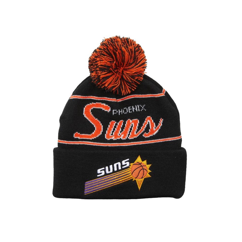 Foto 3 pulgar | Gorro Mitchell & Ness Phoenix Suns Pompón Script HWC NBA color Negro