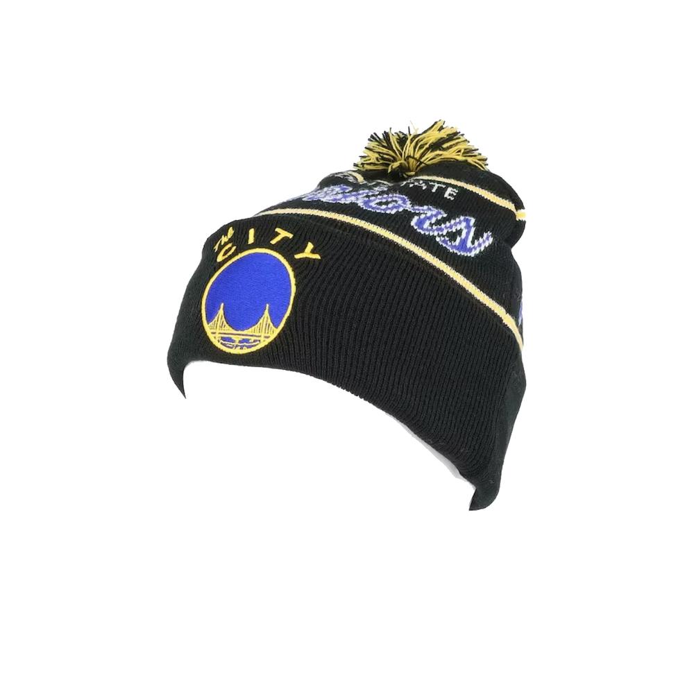 Foto 4 pulgar | Gorro Mitchell & Ness Golden State Warriors Script NBA Negro