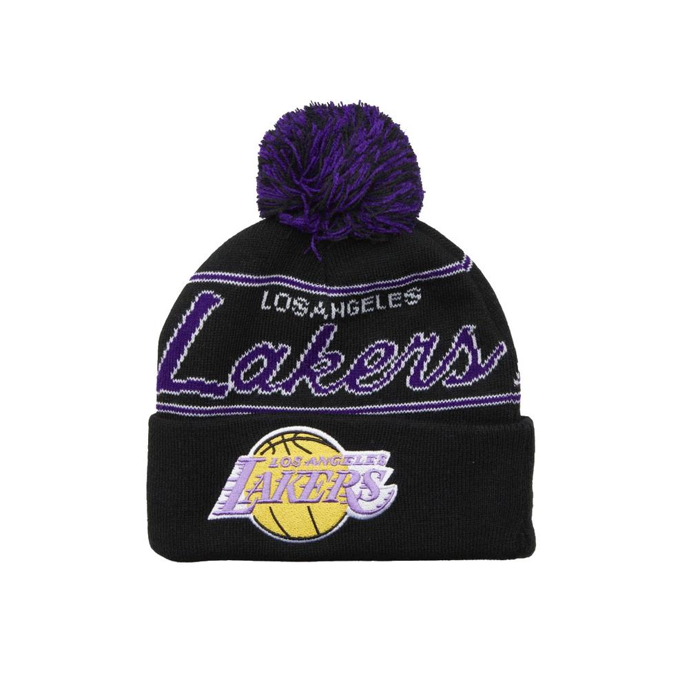 Foto 3 pulgar | Gorro Mitchell & Ness Los Ángeles Lakers Nba color Negro Unitalla