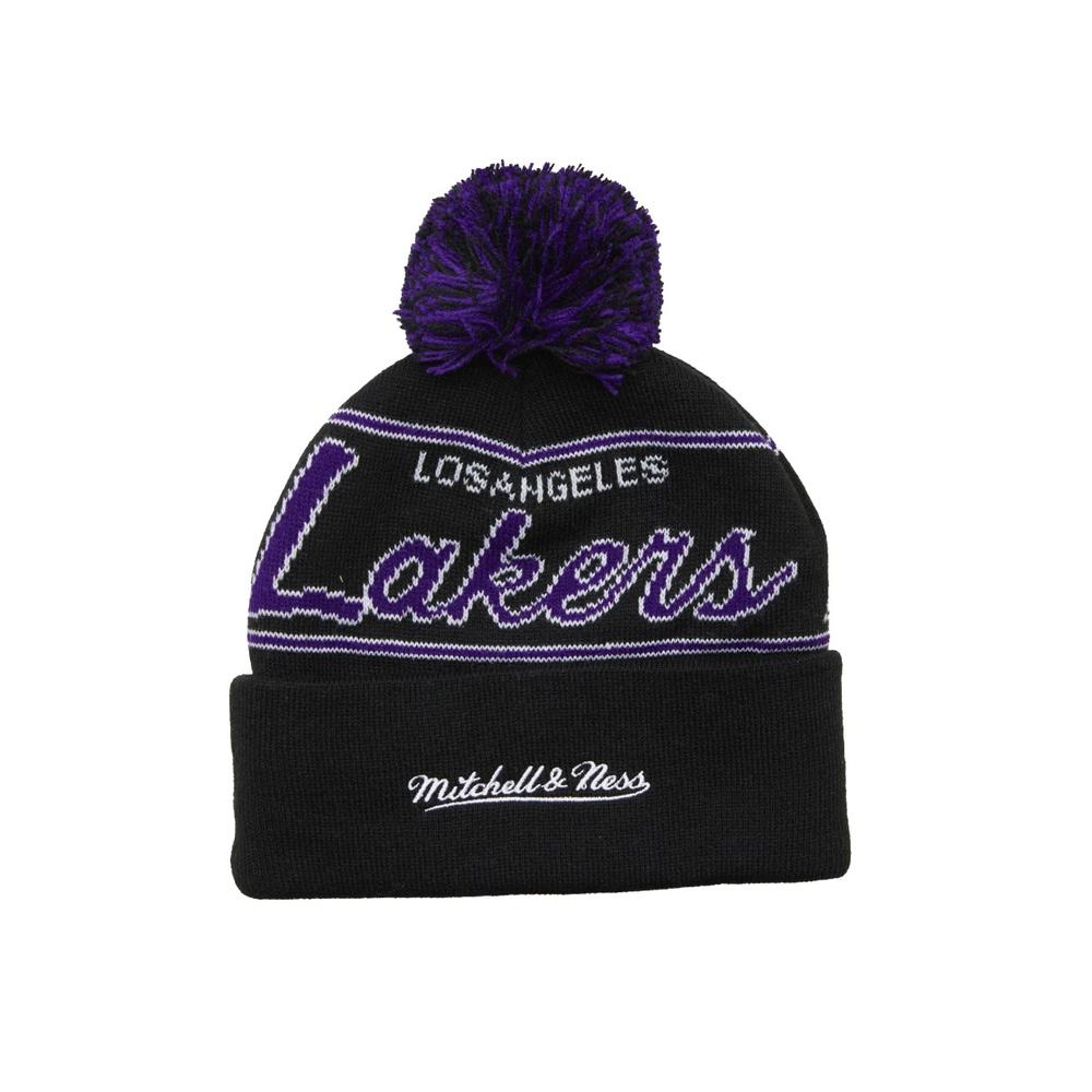 Foto 4 pulgar | Gorro Mitchell & Ness Los Ángeles Lakers Nba color Negro Unitalla