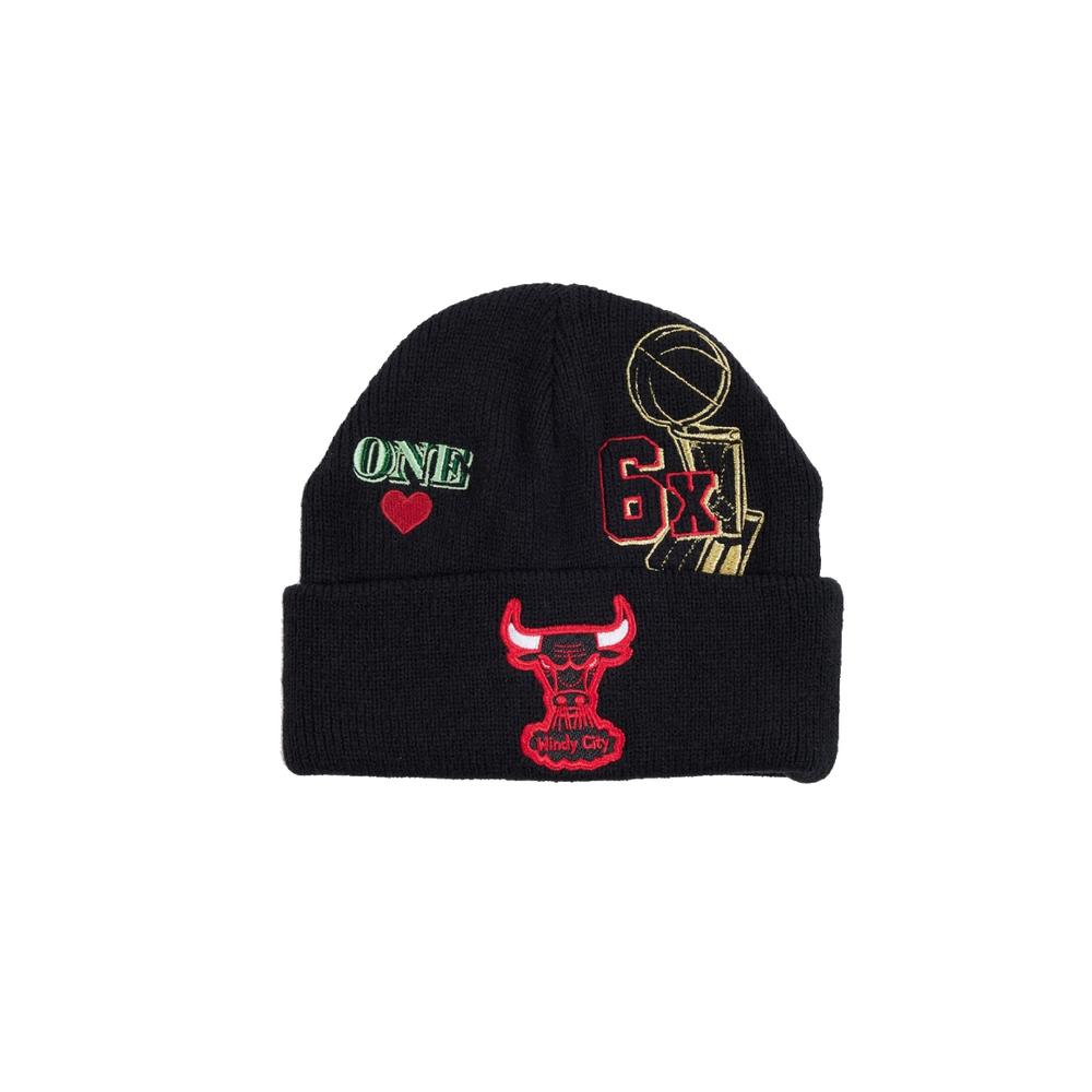 Foto 2 pulgar | Gorro Mitchell & Ness Chicago Bulls Nba color Negro Unitalla