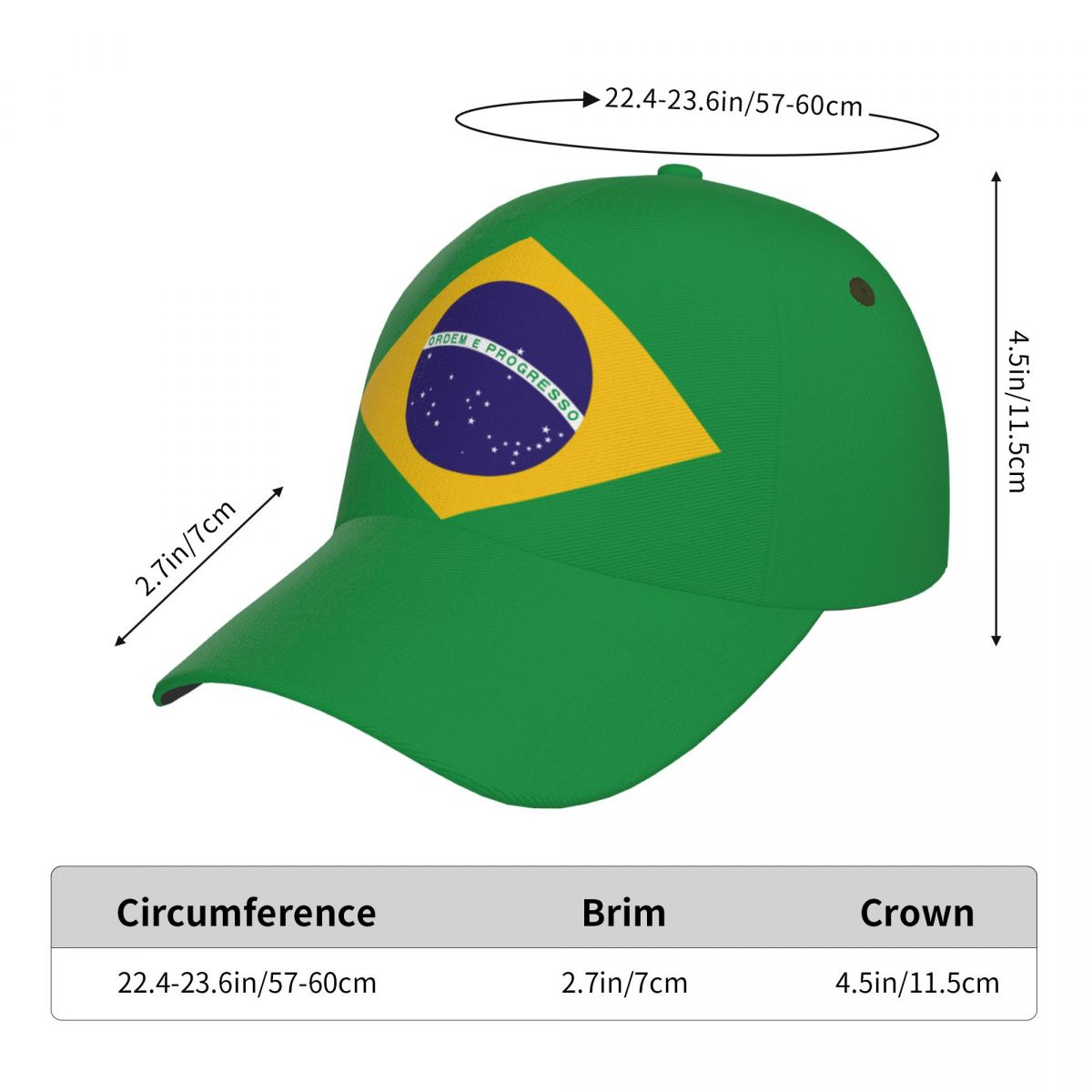 Foto 5 pulgar | Venta Internacional - Gorra Copa Mundial 2022 Brasil