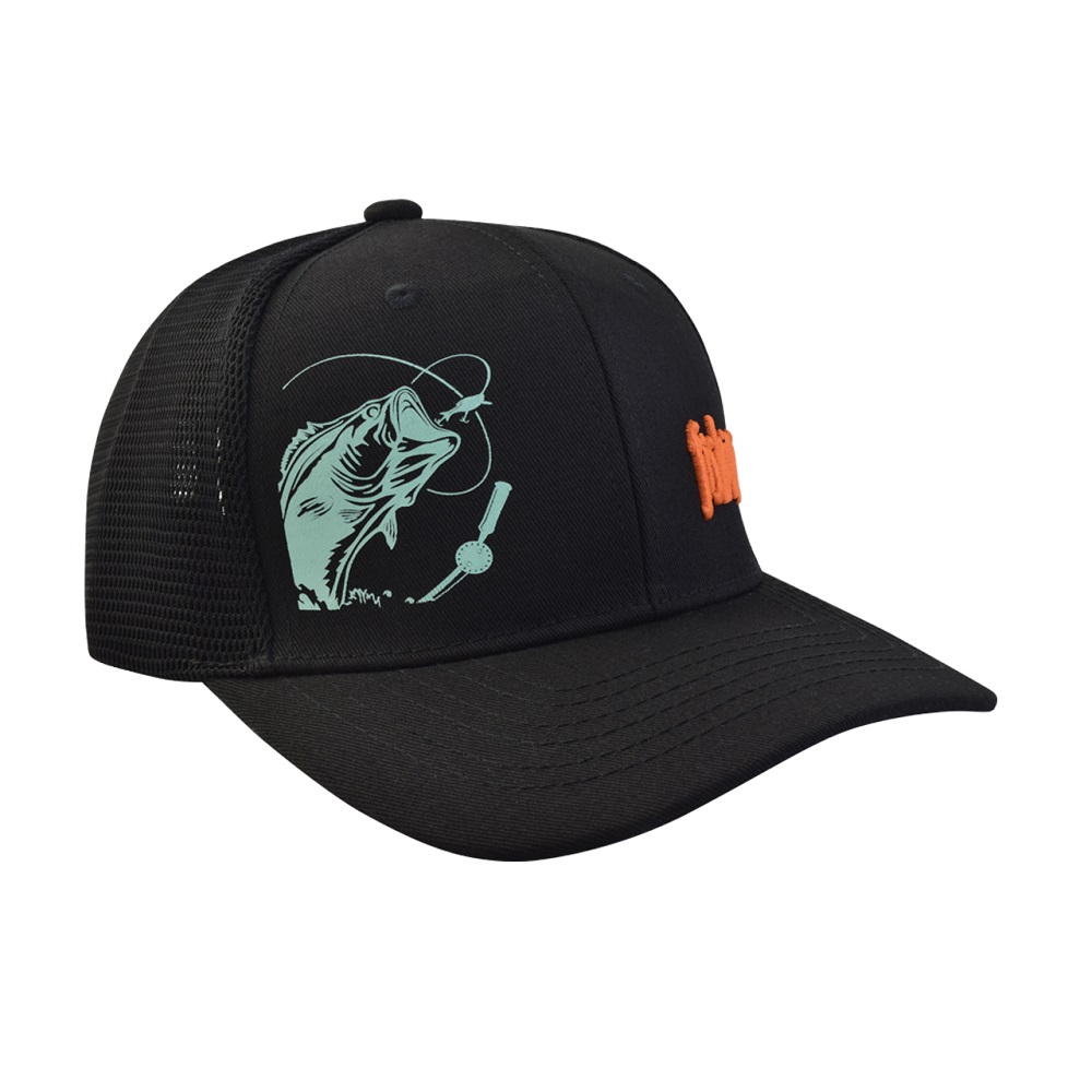 Foto 5 pulgar | Gorra Wallis Fishing con Ajustador Negra