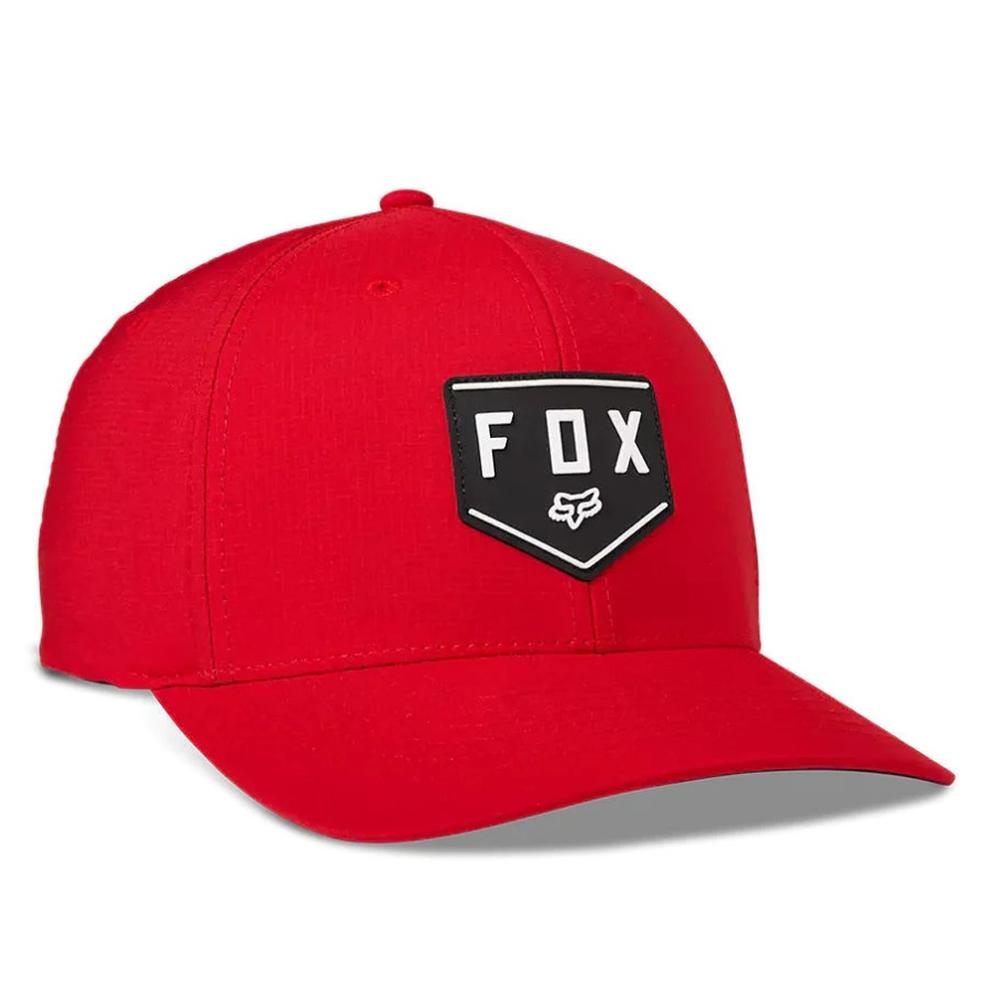 Foto 2 pulgar | Gorra Fox 30634-122 Shield Flex Roja Unisex