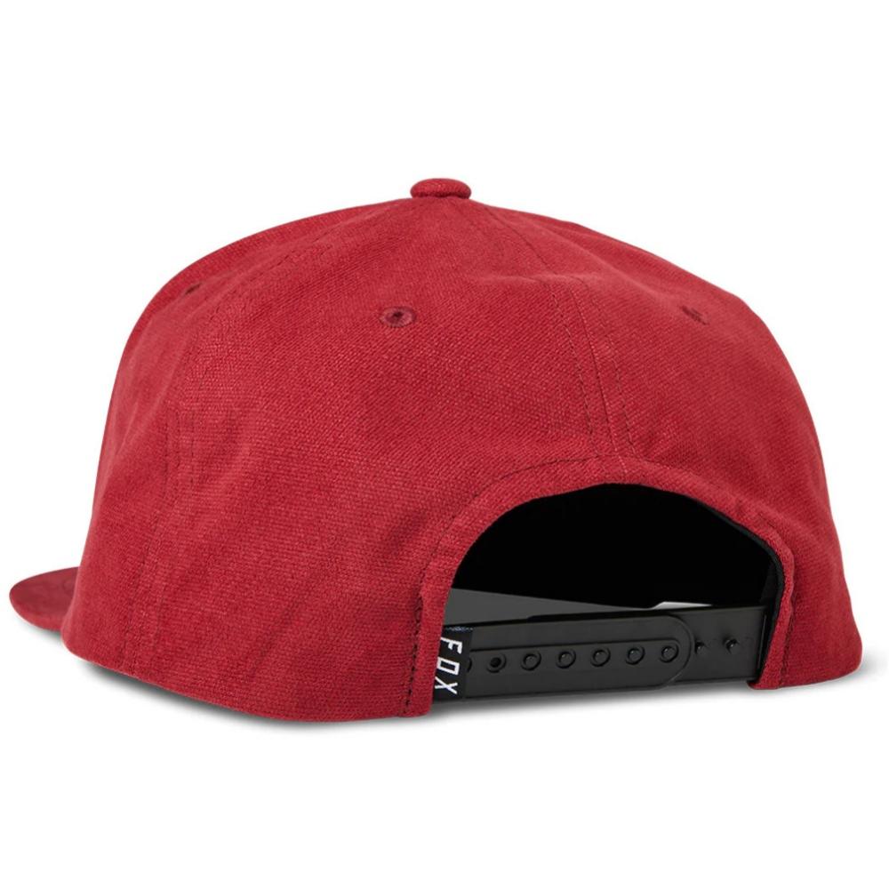 Foto 3 pulgar | Gorra Fox Instill Snapback 27087-371 Vino para Hombre