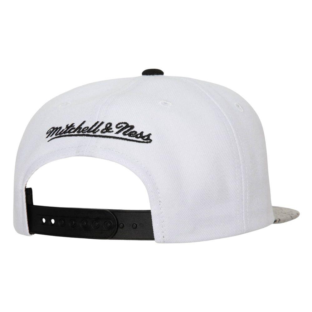 Foto 3 pulgar | Gorra Mitchell & Ness Brooklyn Cemento Nets Nba Blanco