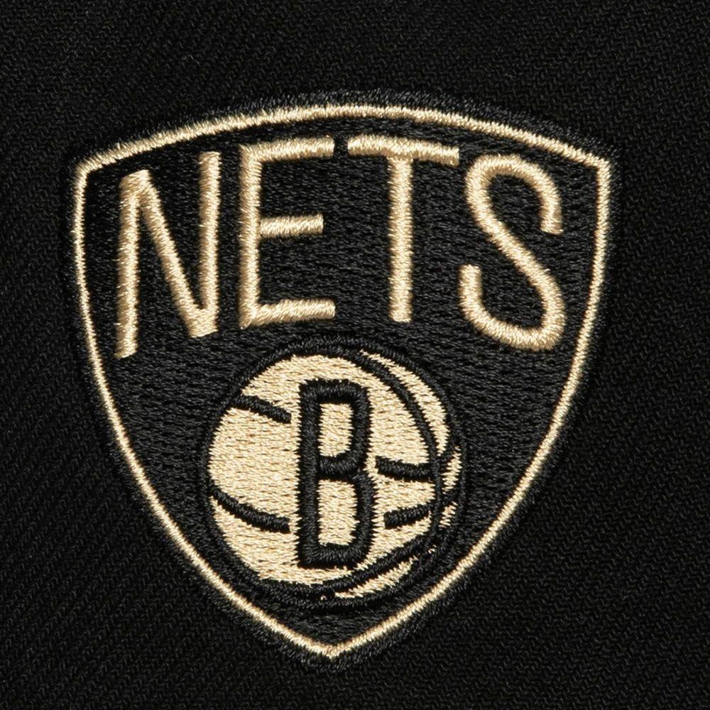 Foto 4 pulgar | Gorra Mitchell & Ness Brooklyn Pin Drop Nets Basquetbol NBA color Negro