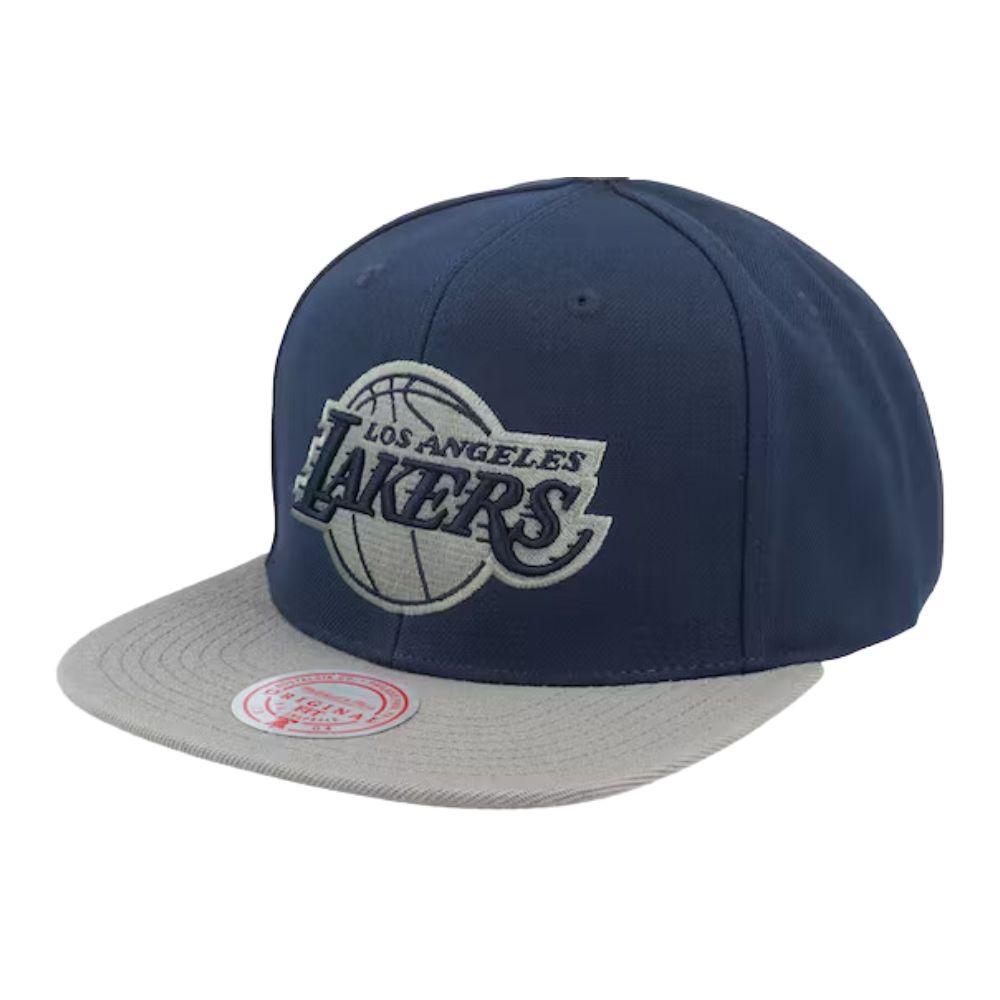 Foto 2 pulgar | Gorra Mitchell & Ness Los Ángeles Lakers Nba color Azul para Hombre