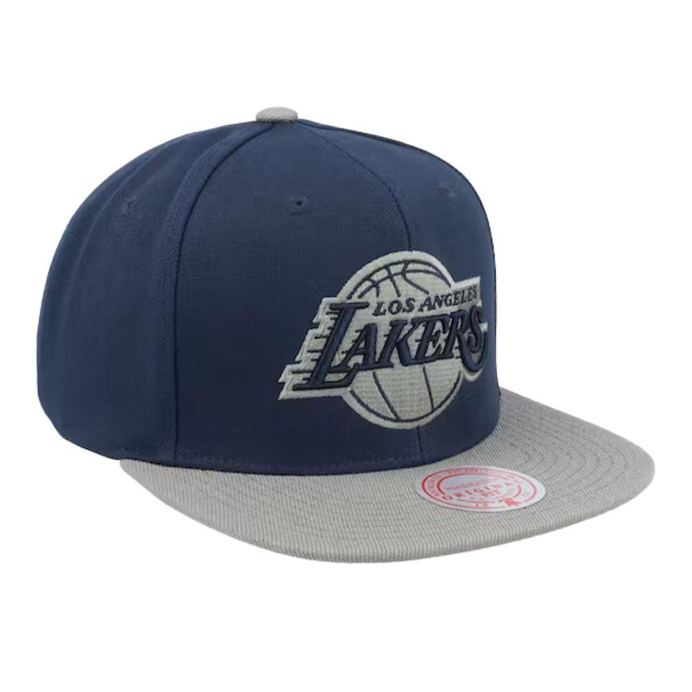 Foto 5 pulgar | Gorra Mitchell & Ness Los Ángeles Lakers Nba color Azul para Hombre