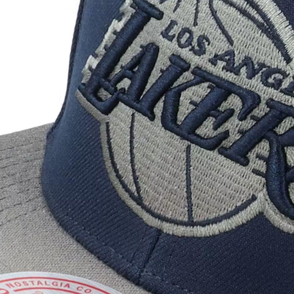 Foto 6 pulgar | Gorra Mitchell & Ness Los Ángeles Lakers Nba color Azul para Hombre