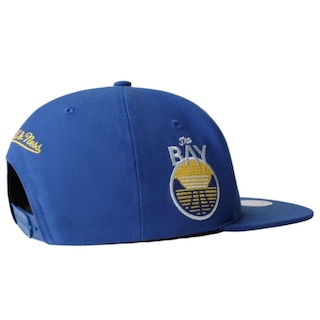 Foto 2 | Gorra Mitchell & Ness Golden State Warriors Side Core 2.0 Basquetbol NBA Azul