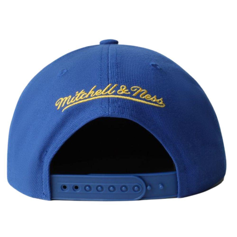 Foto 4 pulgar | Gorra Mitchell & Ness Golden State Warriors Side Core 2.0 Basquetbol NBA Azul