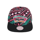 Gorra Mitchell & Ness San Antonio Spurs Game Day Pattern Basquetbol Nba Multicolor
