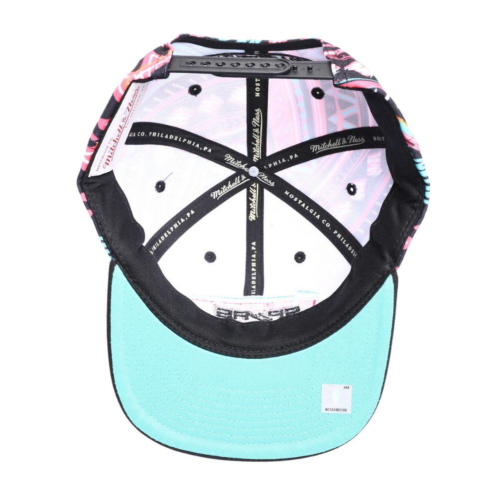 Foto 5 pulgar | Gorra Mitchell & Ness San Antonio Spurs Game Day Pattern Basquetbol Nba Multicolor