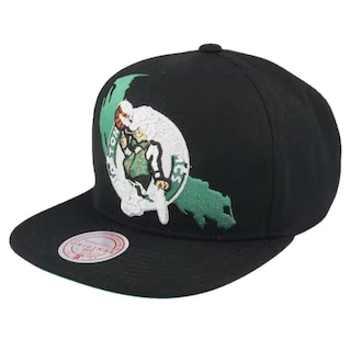 Foto 1 | Gorra Mitchell & Ness Boston Celtics Paint Nba color Negro para Hombre