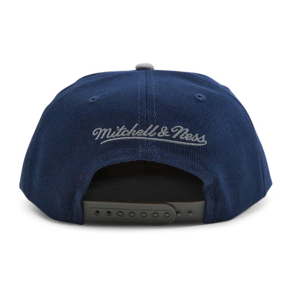 Foto 4 pulgar | Gorra Mitchell & Ness Brooklyn New York Navy Nba Azul para Hombre