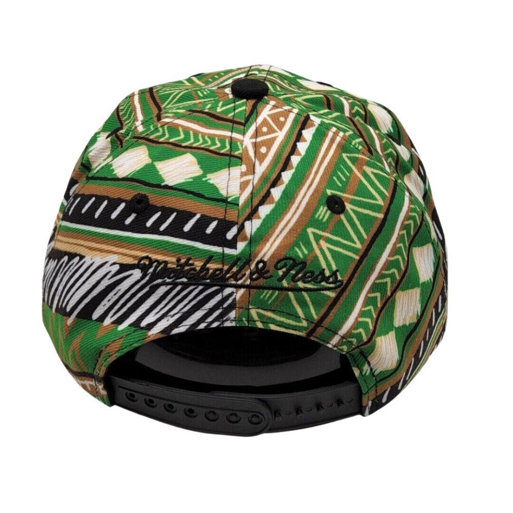 Foto 3 | Gorra Mitchell & Ness Boston Celtics Game Day Pattern Nba Multicolor