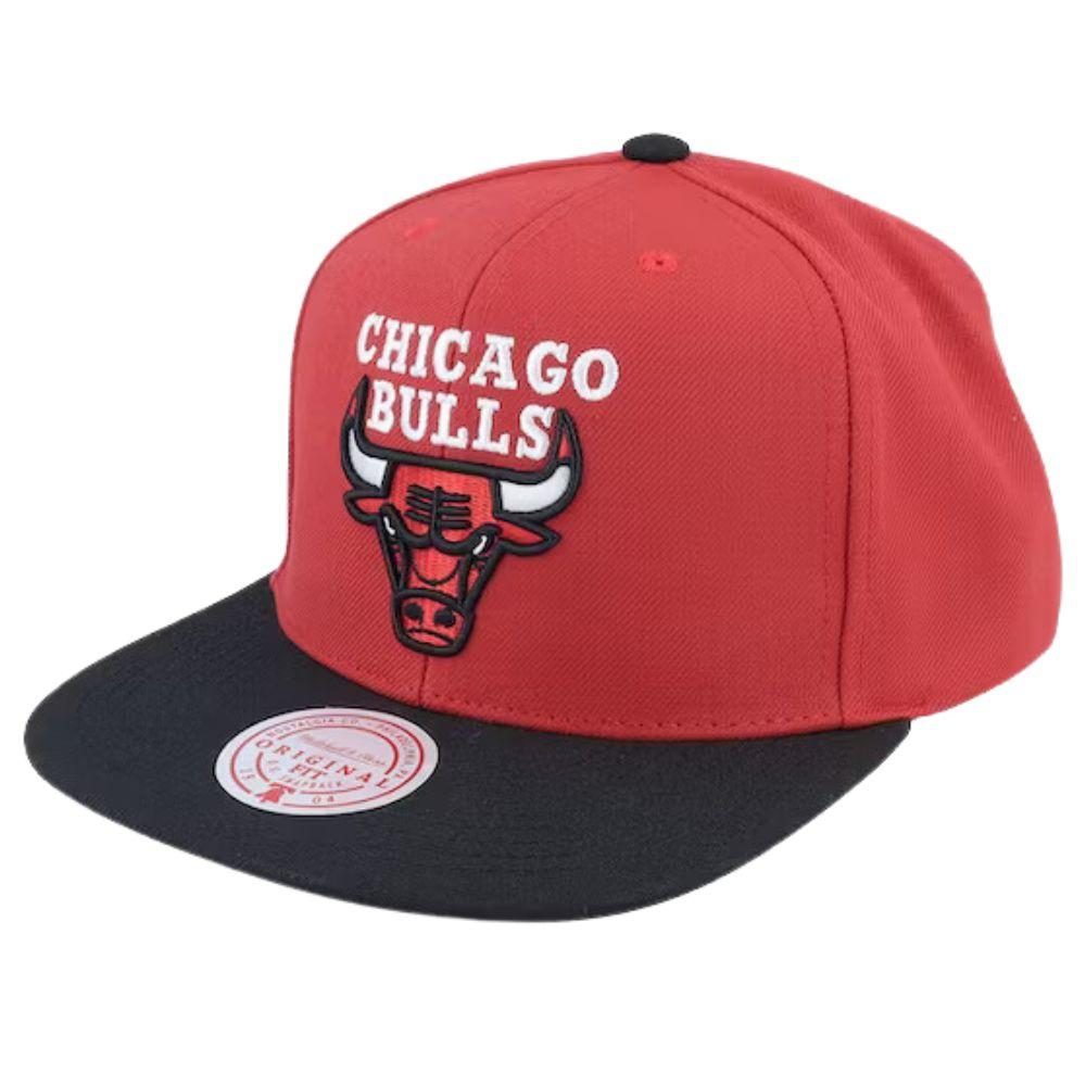 Foto 2 pulgar | Gorra Mitchell & Ness Chicago Bulls color Rojo para Hombre