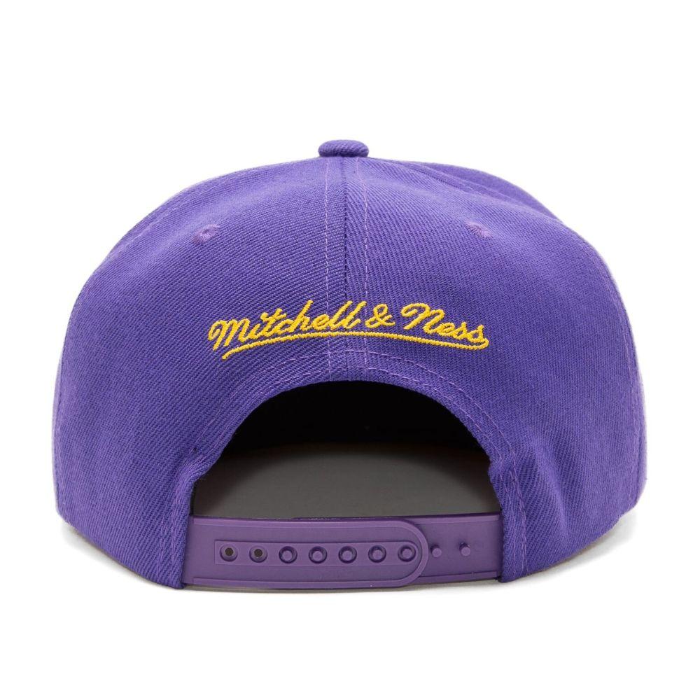 Foto 3 pulgar | Gorra Mitchell & Ness Lakers Paint By Number Purple Nba Purpura