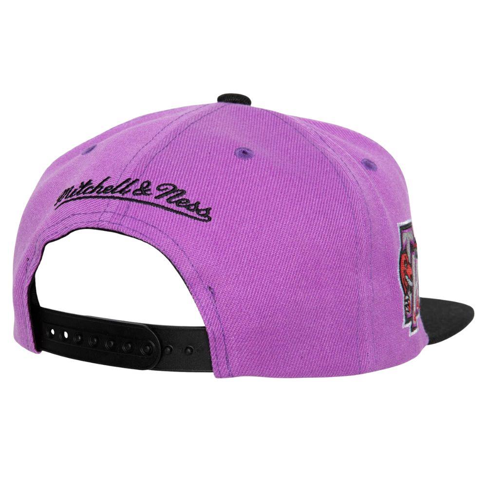 Foto 3 pulgar | Gorra Mitchell & Ness Toronto Raptors Side Core 2.0 Nba Purpura