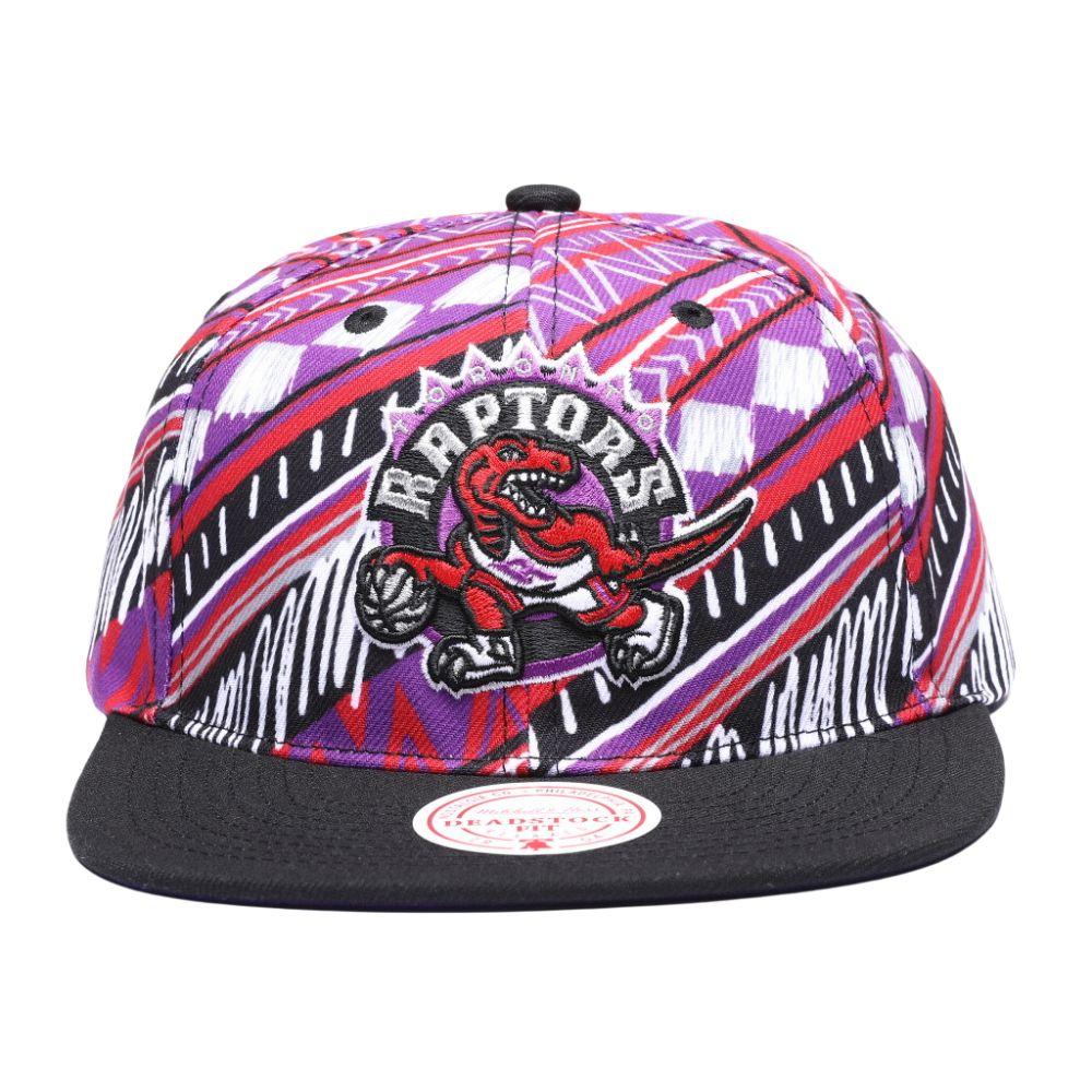 Foto 2 pulgar | Gorra Mitchell & Ness Toronto Raptors Game Day Pattern Basquetbol NBA Multicolor