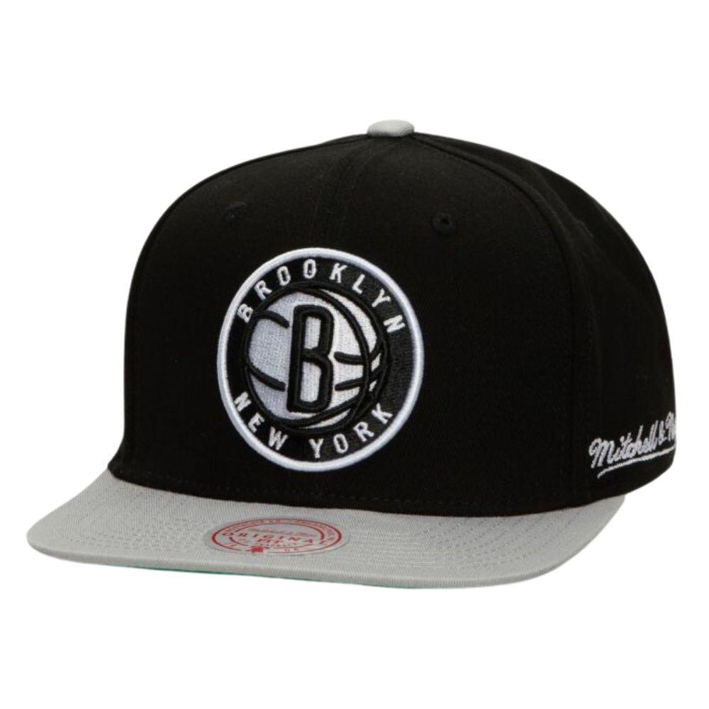 Foto 2 pulgar | Gorra Mitchell & Ness Brooklyn Action Nets Nba Negro para Hombre