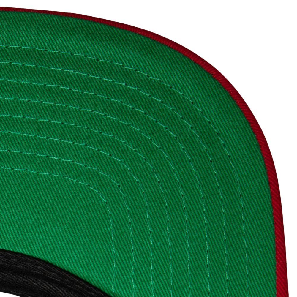 Foto 4 pulgar | Gorra Mitchell & Ness Raptors Back In Action Hwc Nba Púrpura para Hombre