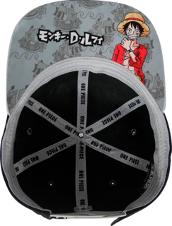 Foto 3 | Gorra One Piece Luffy Símbolo Placa Metálica
