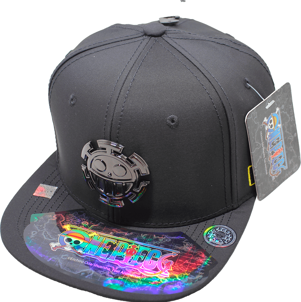 Foto 2 pulgar | Gorra One Piece Bepo & Law Placa Negra